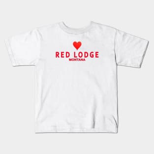 Red Lodge Montana Kids T-Shirt